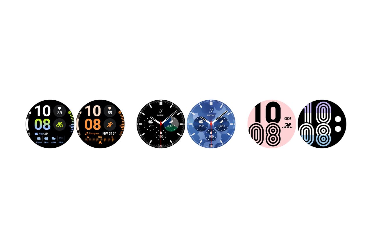 One UI Watch 4.5 official interface screenshot