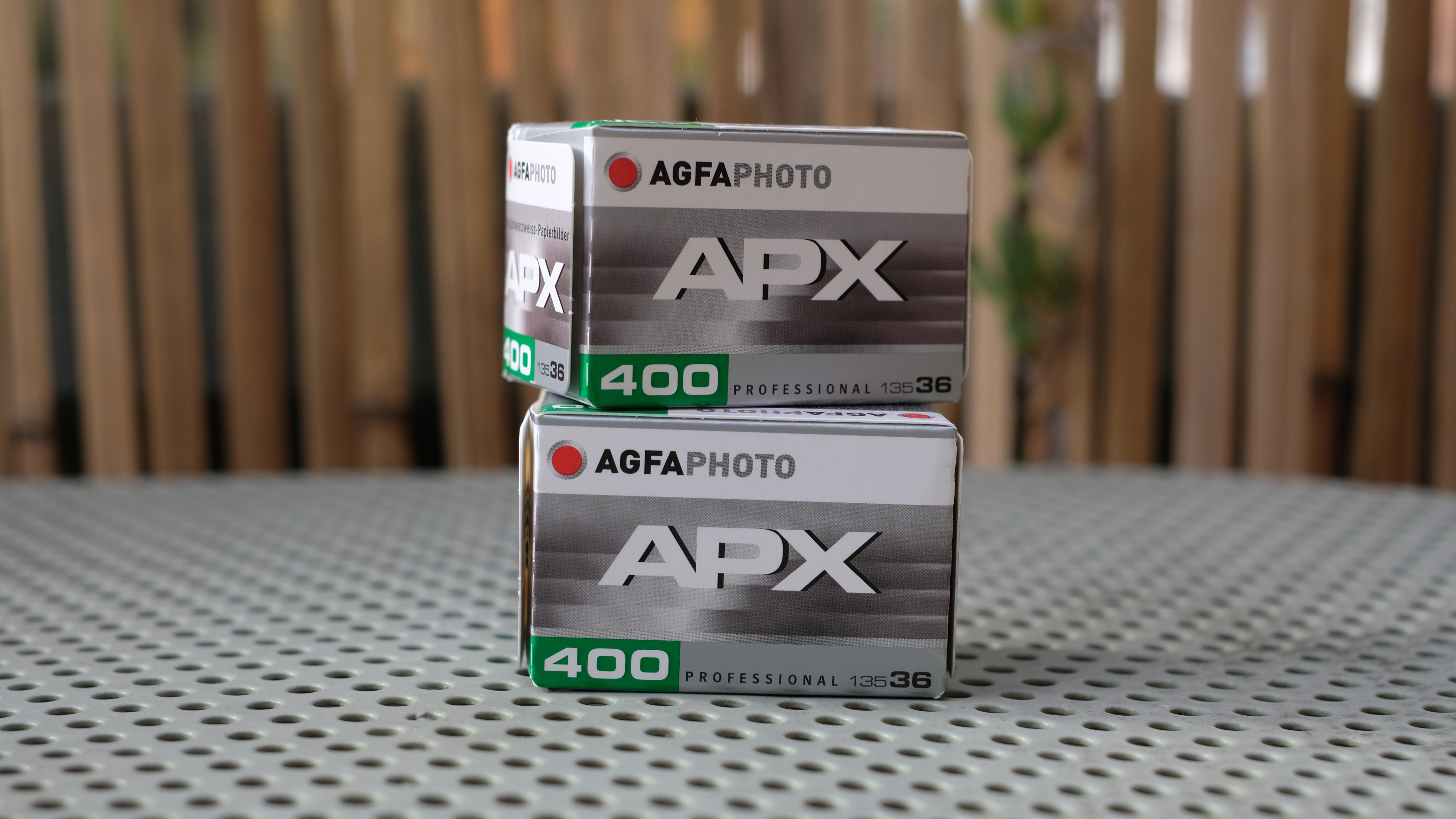 Photograph of AgfaPhoto APX 400 35mm film roll