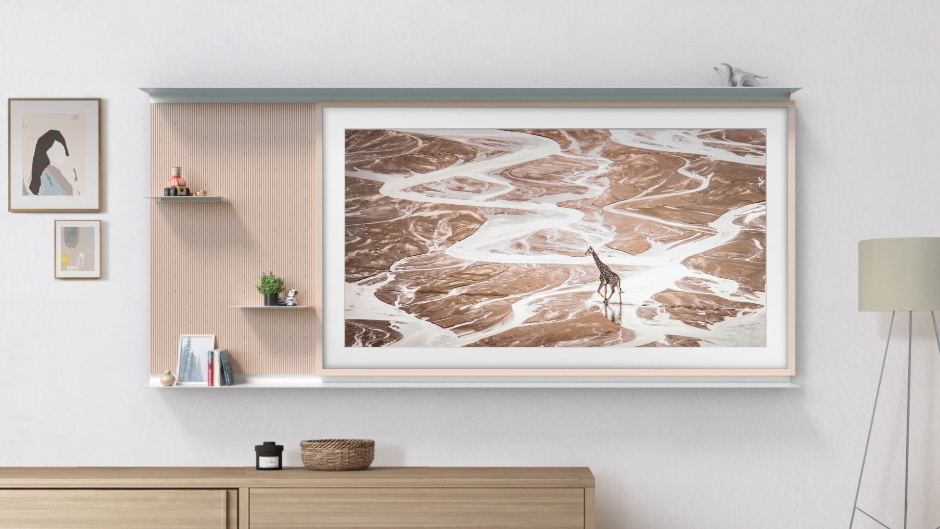 Samsung The Frame gets a new TV accessory and it's literally a shelf