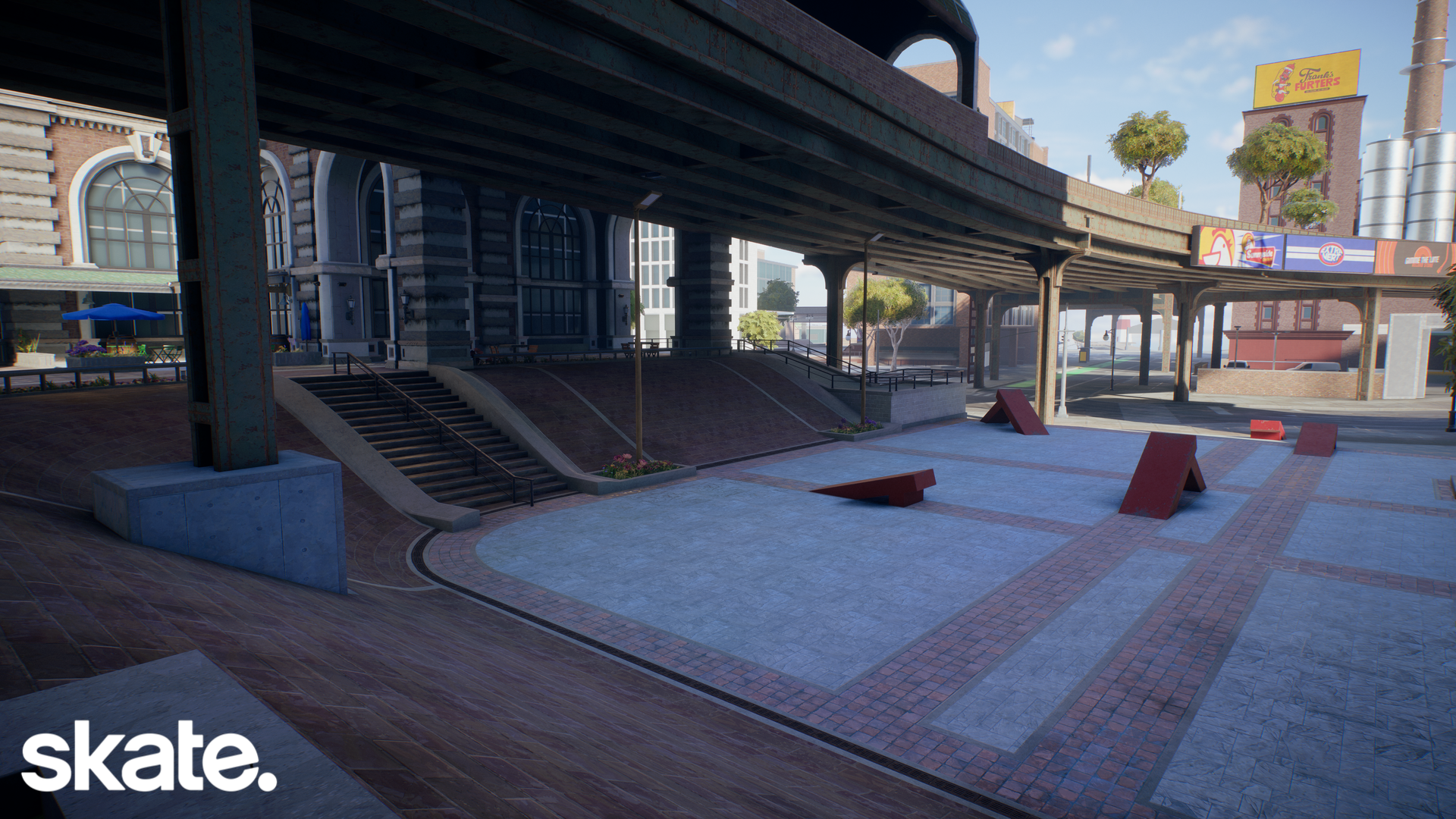 A promotional Skate screenshot.