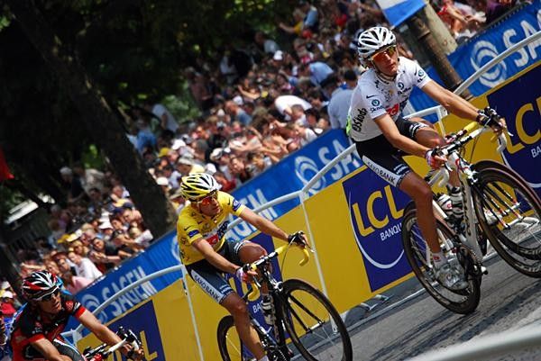 Andy Schleck rode in support of Carlos Sastre and still managed to get the white jersey.