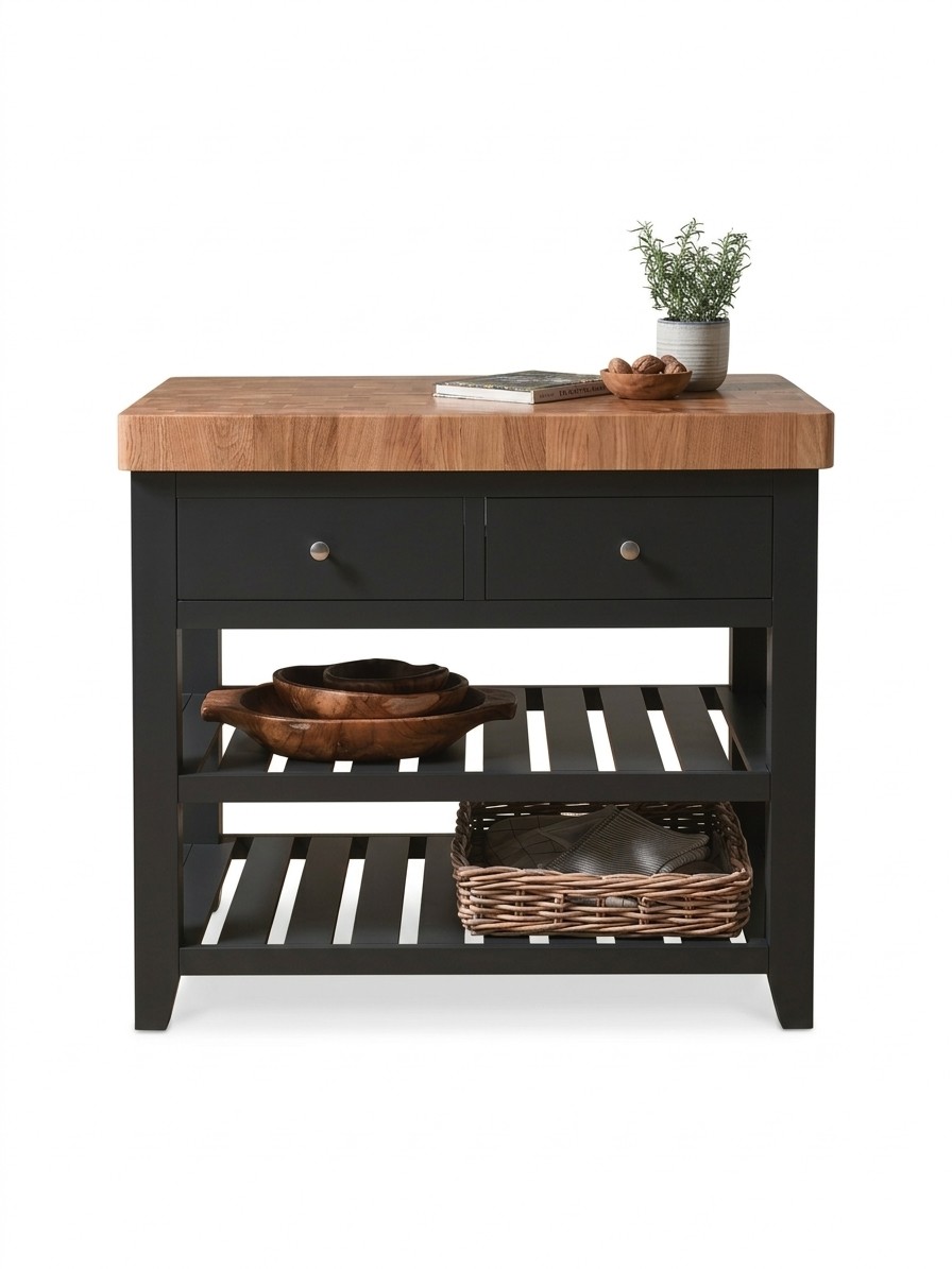 Cotswold Co., Chester Charcoal Butchers Block Island