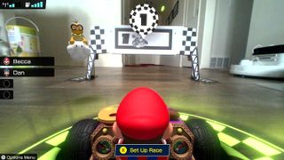 Mario Kart Live Player1 Set Up Race