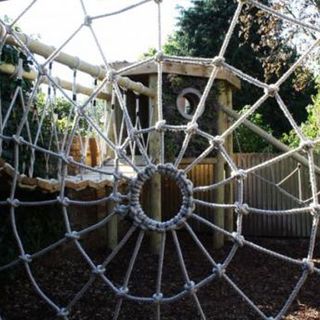 rope spider web