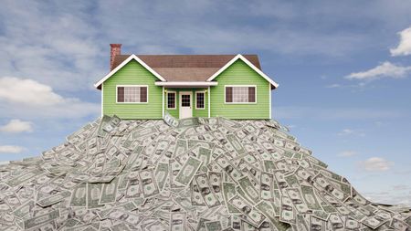 photo illustration money home