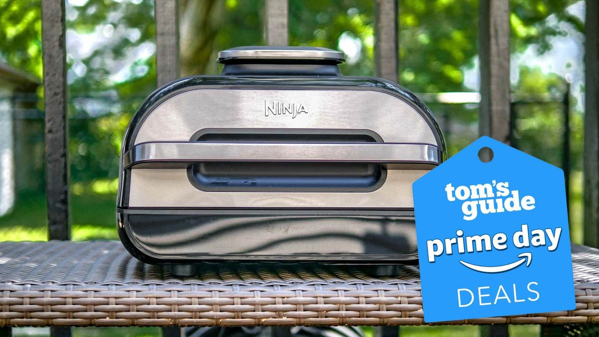 My favorite indoor air frying grill is $150 off for Prime Day — and it  works well outdoors too