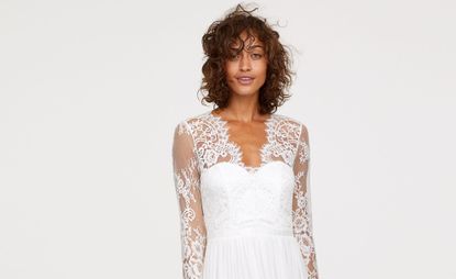 H&m tulle wedding dress best sale