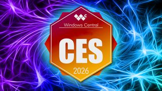 Custom badge and logo for Windows Central's awards for CES 2026
