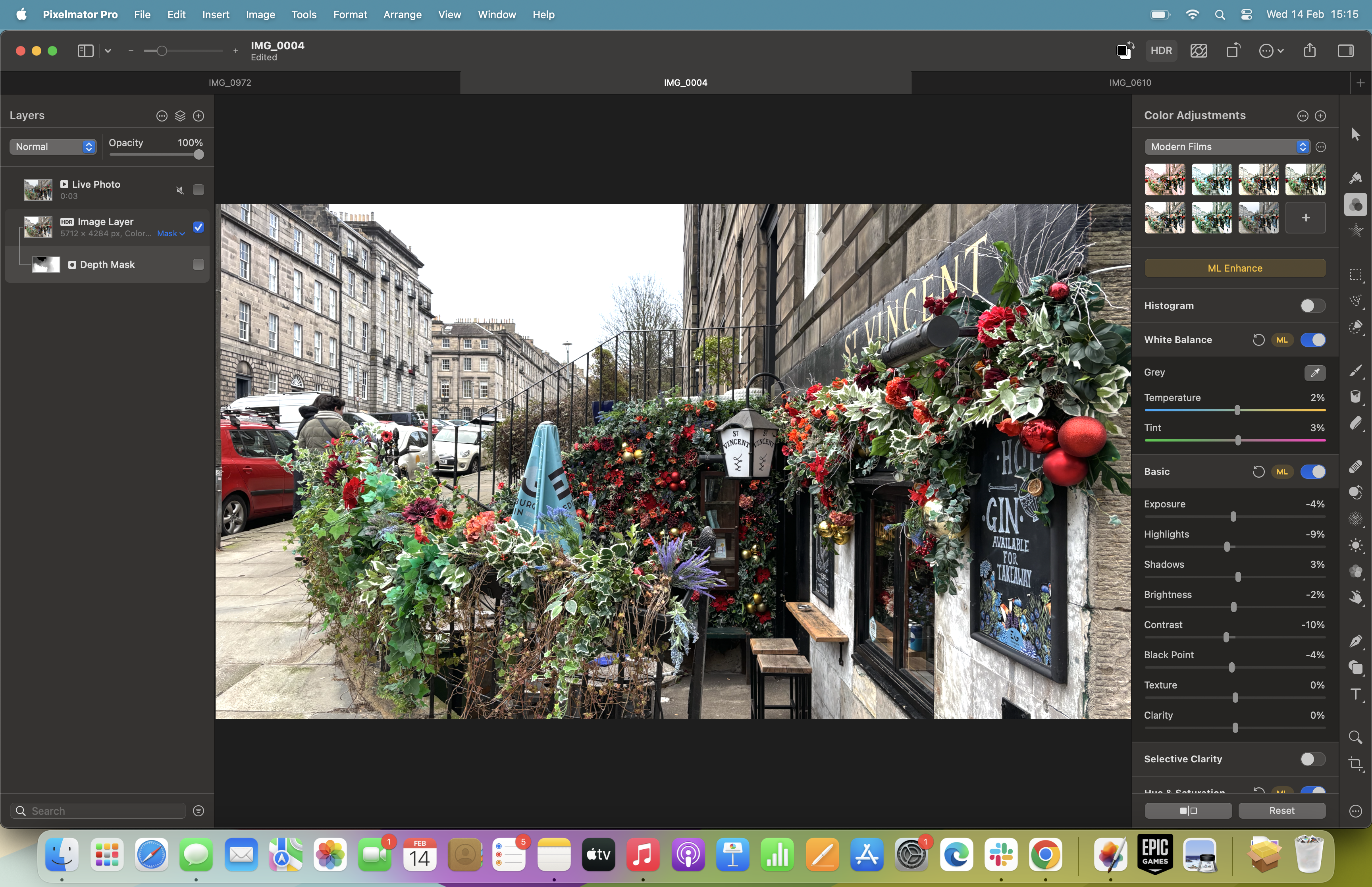 Pixelmator Pro on Mac