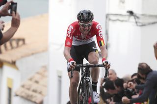 Tim Wellens (Lotto Soudal) heads to the finish