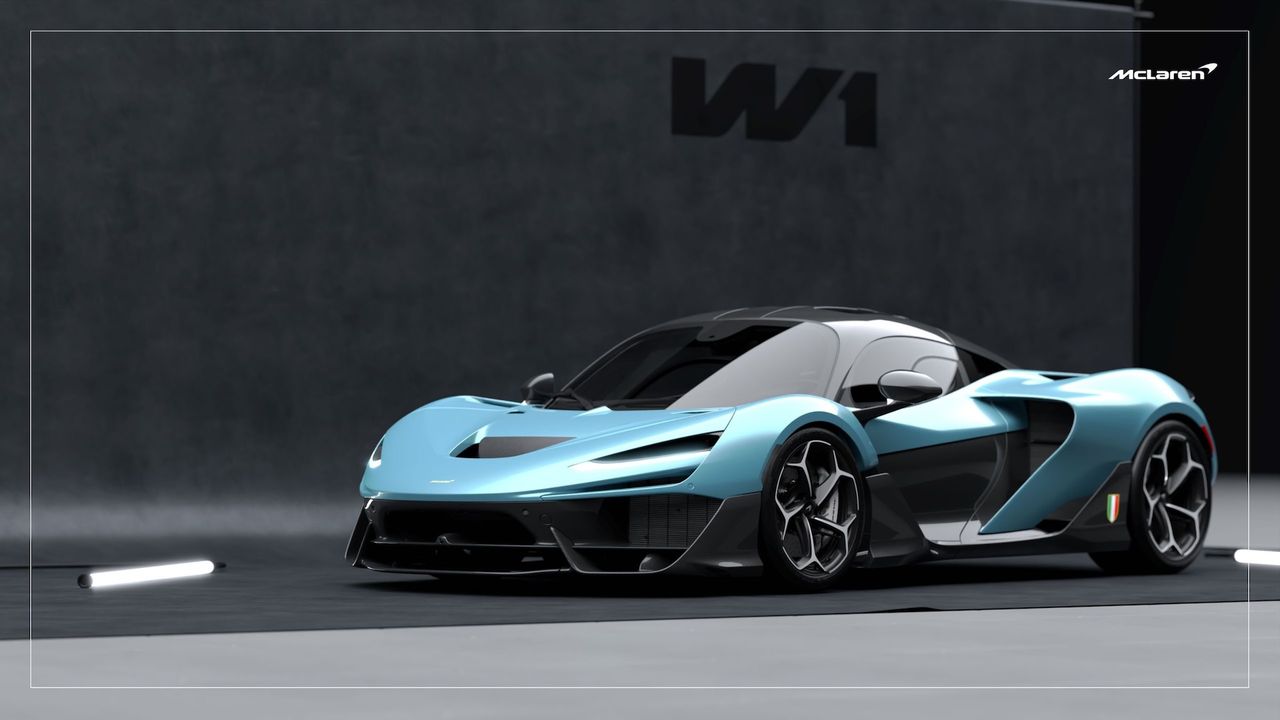 A bespoke McLaren supercar design