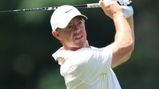Rory McIlroy takes a shot at the PGA Championship 