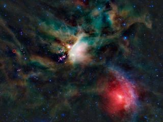 Protostar system IRAS