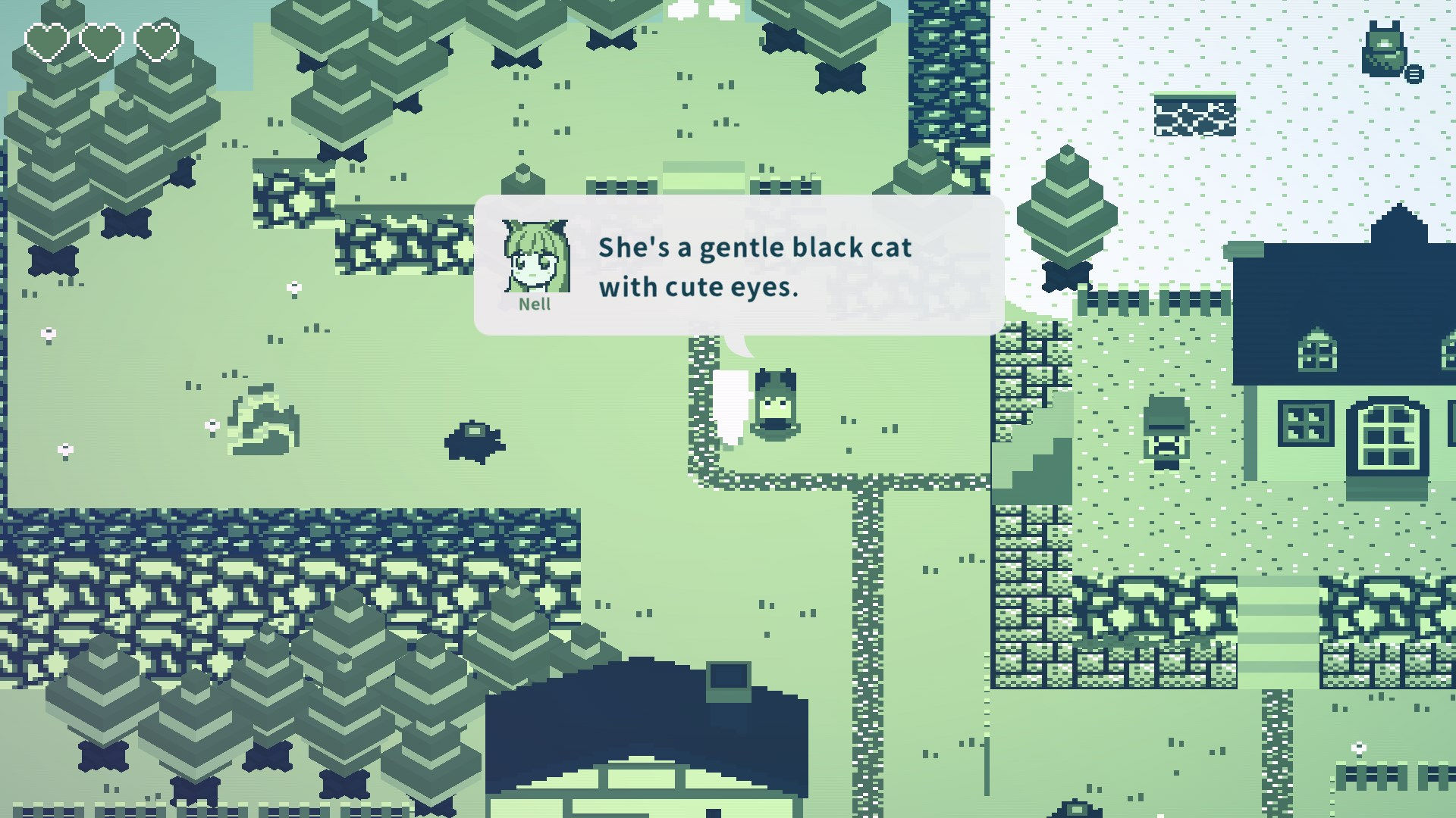 Screenshots of the retro-inspired puzzle game, Cassette Boy.