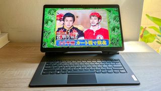 Lenovo Tab Extreme review unit on a desk