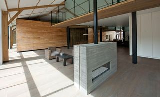 McAneary and his team have used the expansive floor area to play with scale and materials