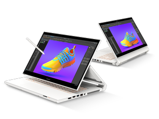 Acer ConceptD 7 Ezel Pro float mode and display mode