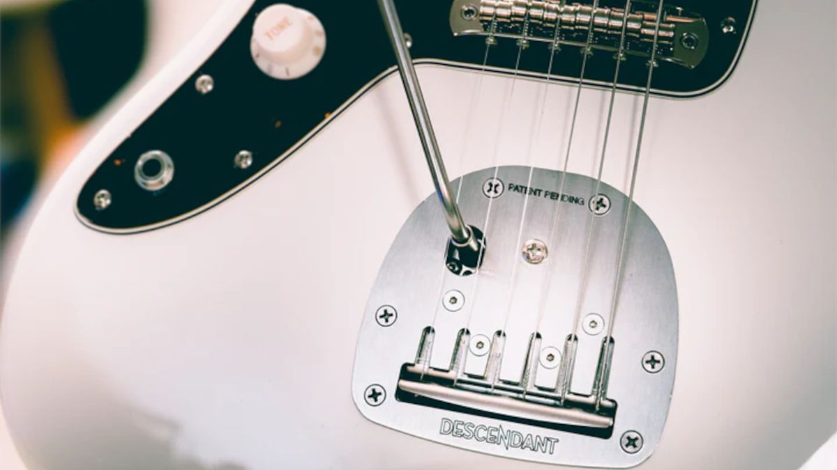 Swope Guitars Descendant Offset Vibrato and Companionn Bridge - left-handed example