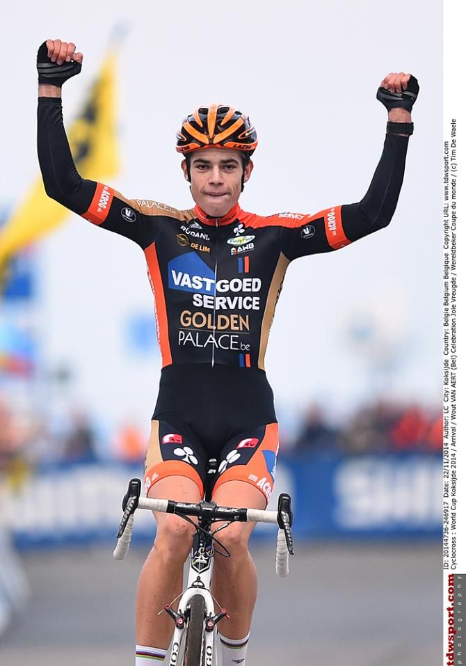 Van Aert wins the Koksijde World Cup