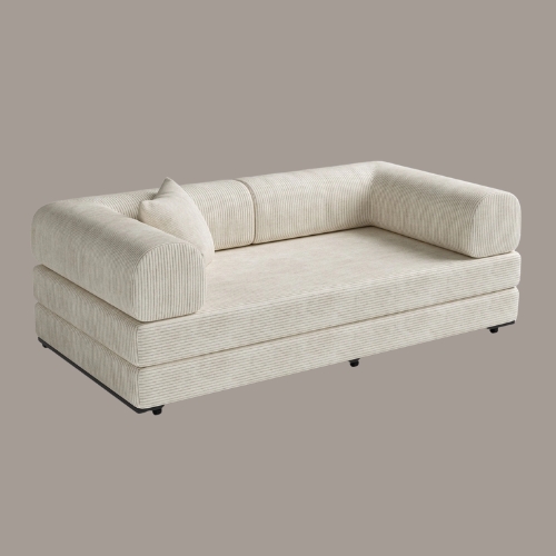 Cottonfy Matcha Toast Sofa Bed - Green / 220 Cm