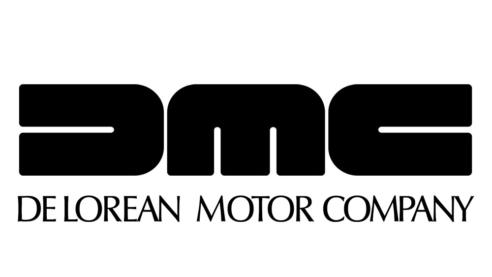The DeLorean Motor company ambigram logo