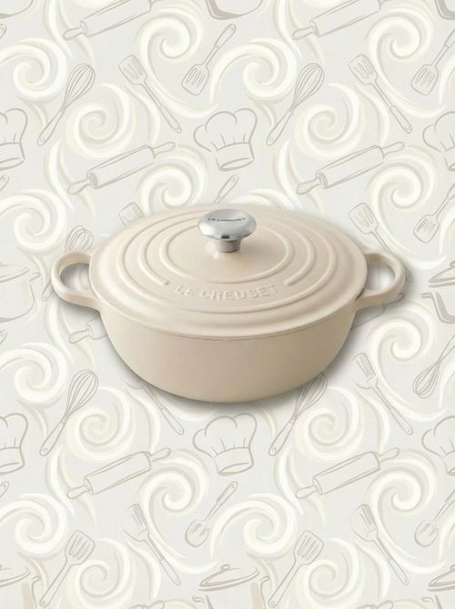 Enamelled Cast Iron Soup Pot