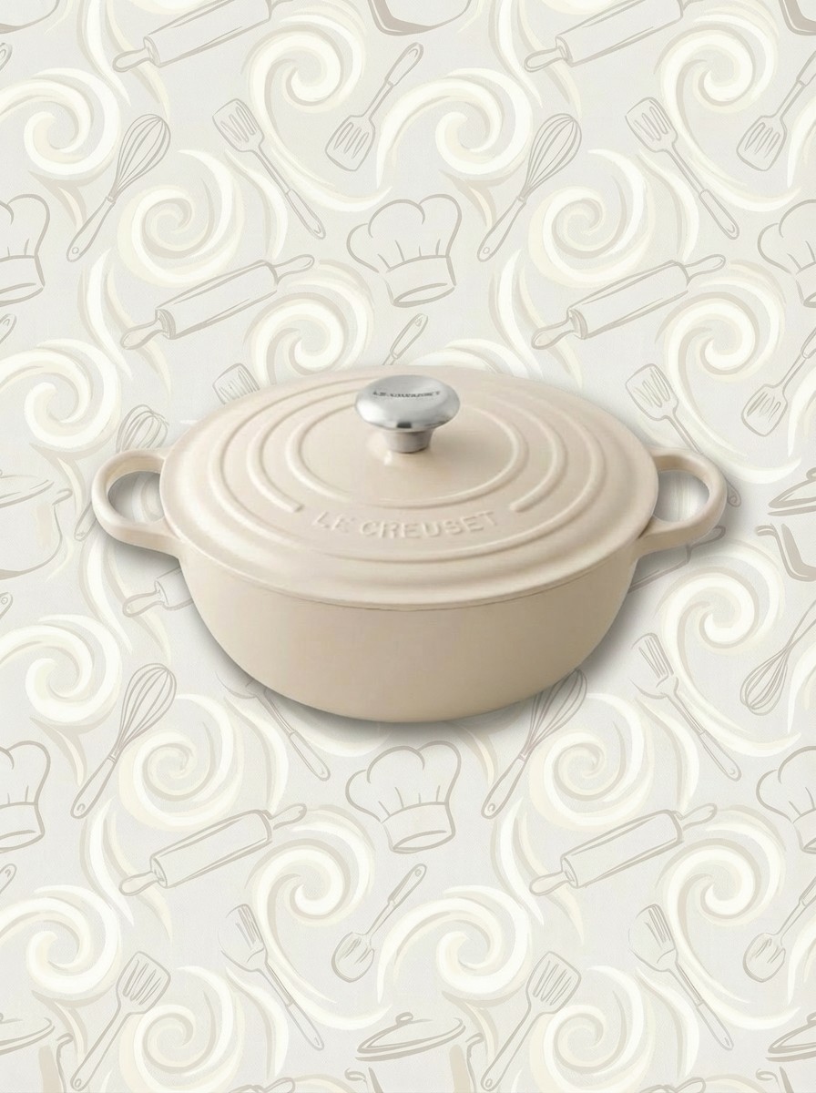 Enamelled Cast Iron Soup Pot