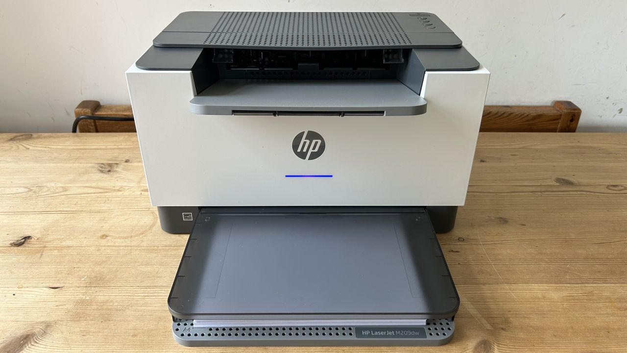 HP LaserJet M209dw during our review process