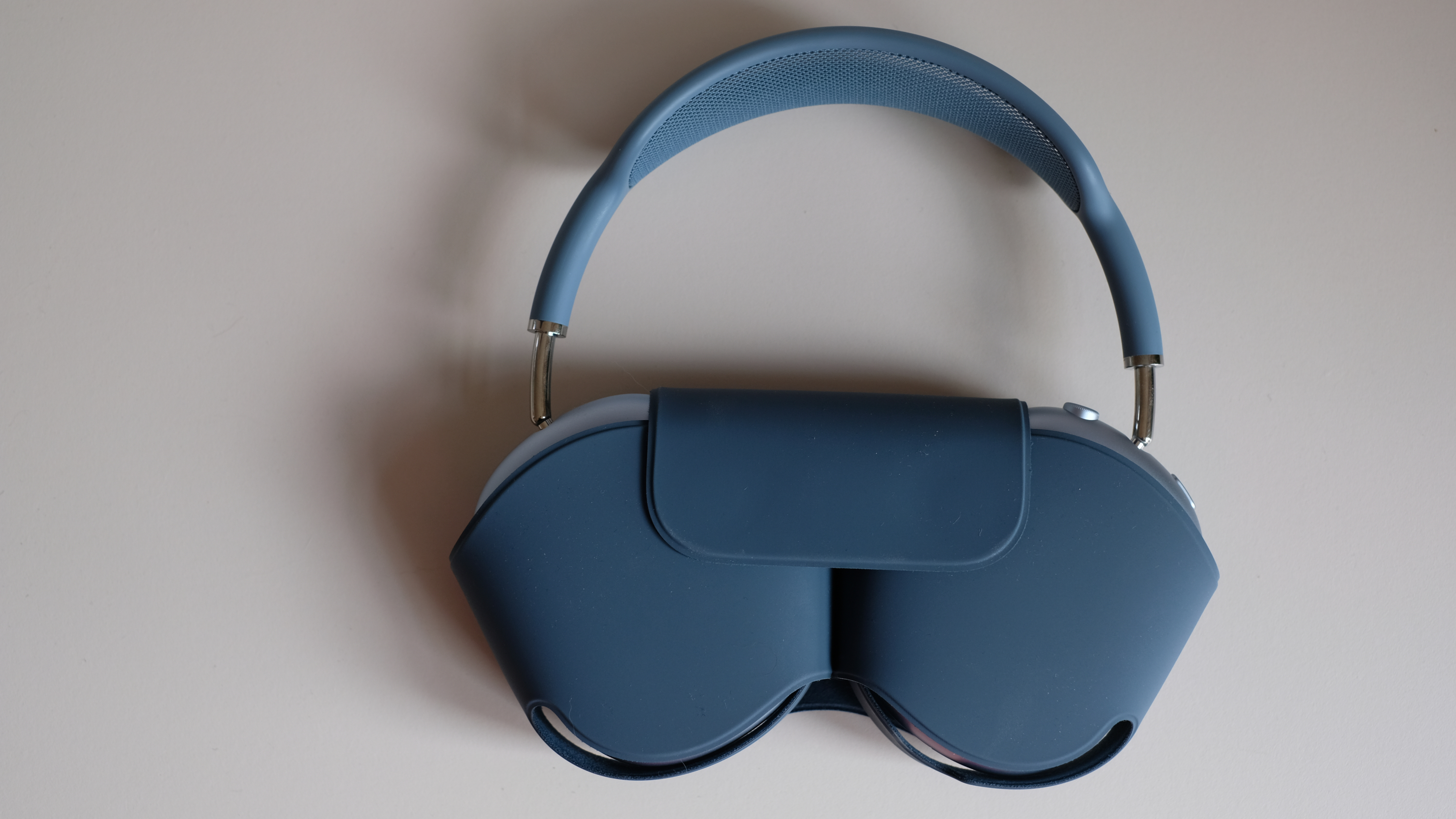 Photograph of Apple AirPods Max 2 over-ear headphones in case