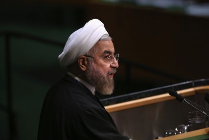 Iran's president says he won't sign a nuclear deal unless sanctions are immediately lifted
