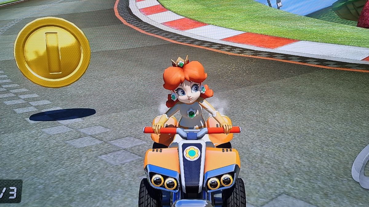 Mario Kart 8 Deluxe mClassic showcase with no AA