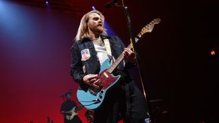 Sam Ryder performs at Wembley Arena on November 06, 2025 in London, England