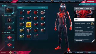 spider-man miles morales 2099 suit