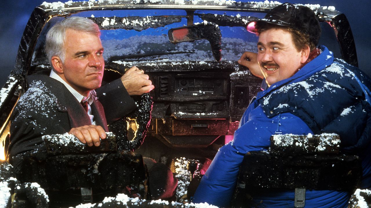 Steve Martin and John Candy in &#039;Planes, Trains and Automobiles&#039;