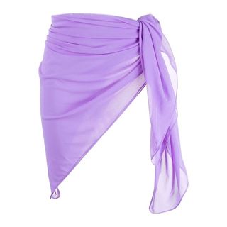 Sheer lilac sarong