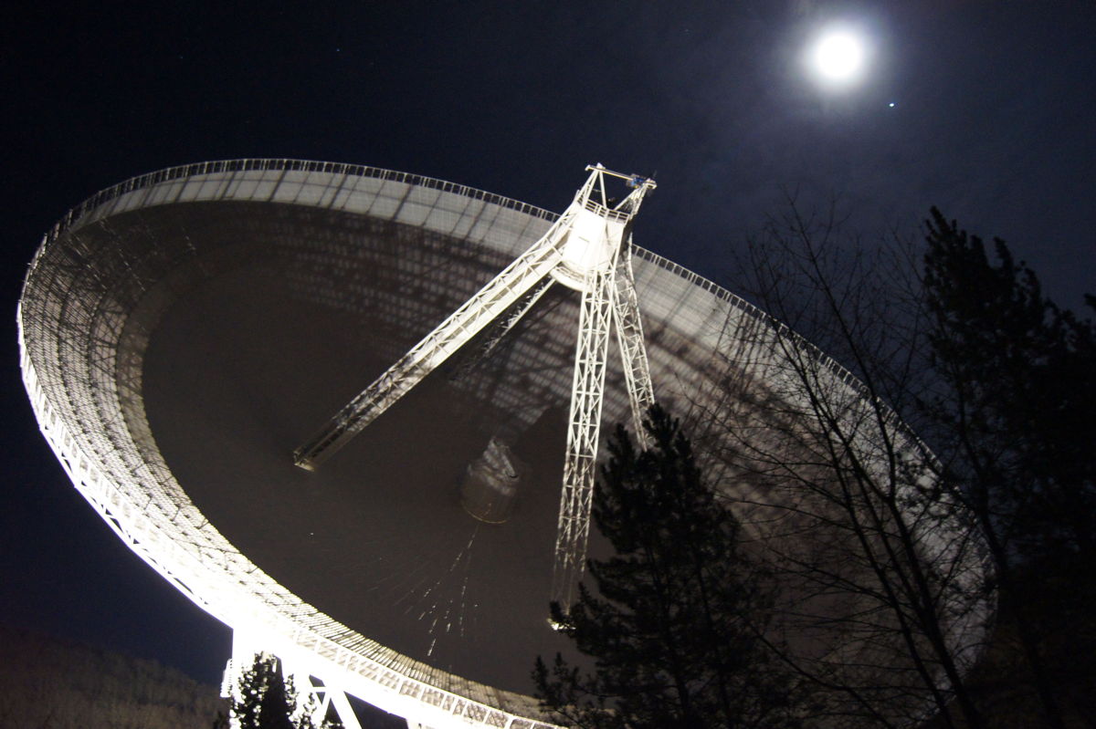 Effelsberg Radio Telescope by Night