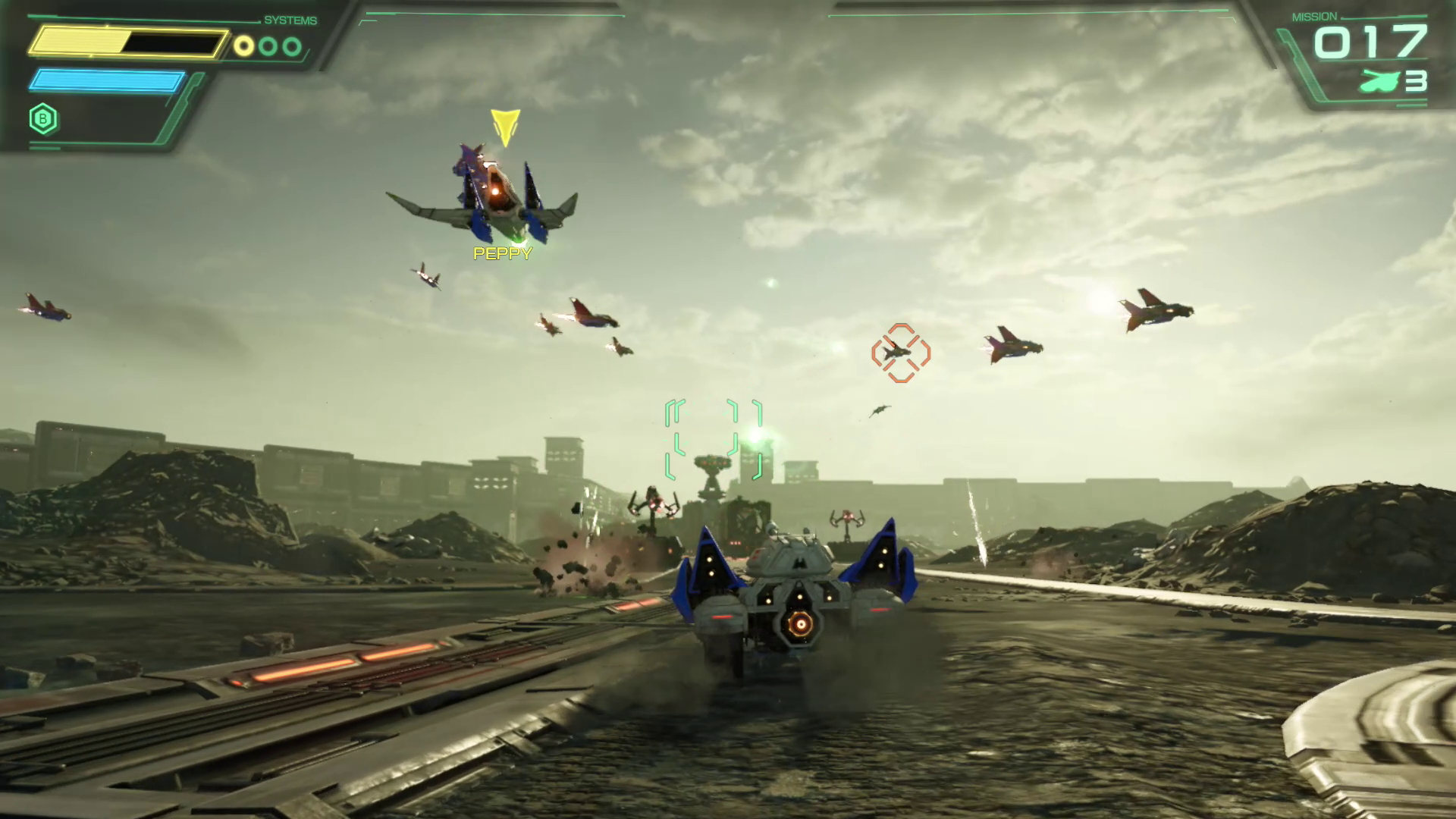 Screenshot from sci-fi video game 