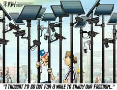 Political cartoon