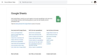 Google Sheets review