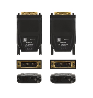 Kramer Adds Detachable DVI Fiber Optic Transmitters and Receivers Sets