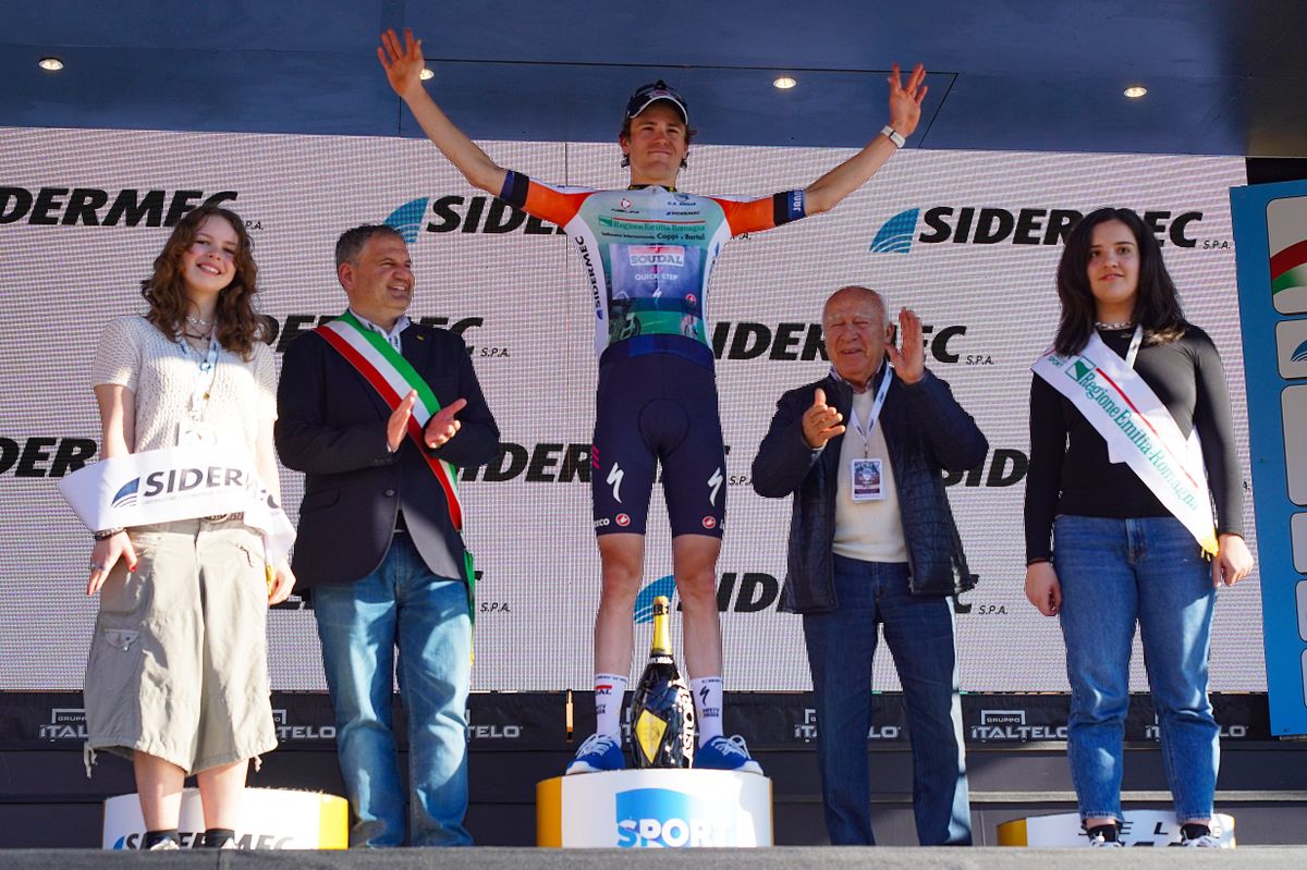 Sean Quinn (EF Education First) winner of stage 2 of the 2023 Coppi e Bartali