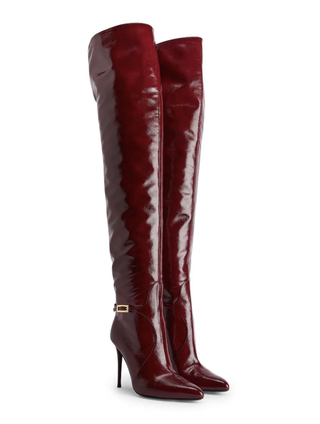 Giuseppe Zanotti Frannie 105mm Patent-Leather Boot