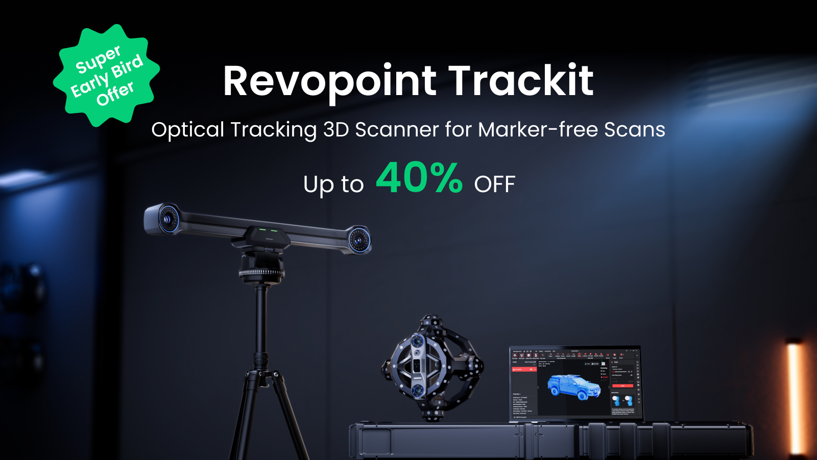 Revopoint Trackit 3D scanner