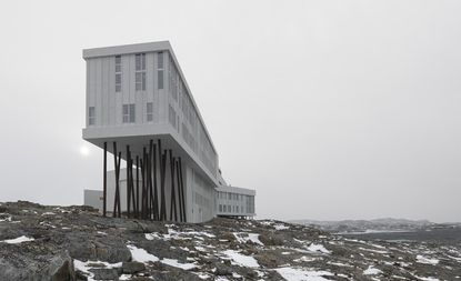 Fogo Island Inn exterior view Fogo Island, Canada