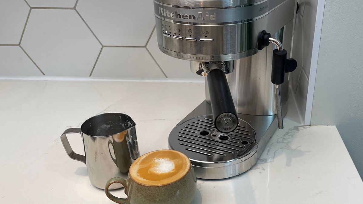 KitchenAid Artisan Espresso Machine KES6503 review TechRadar