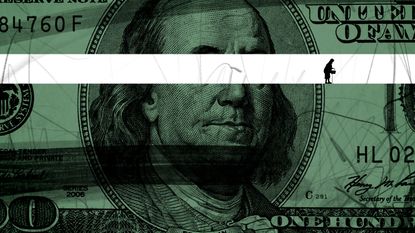 A hundred dollar bill.
