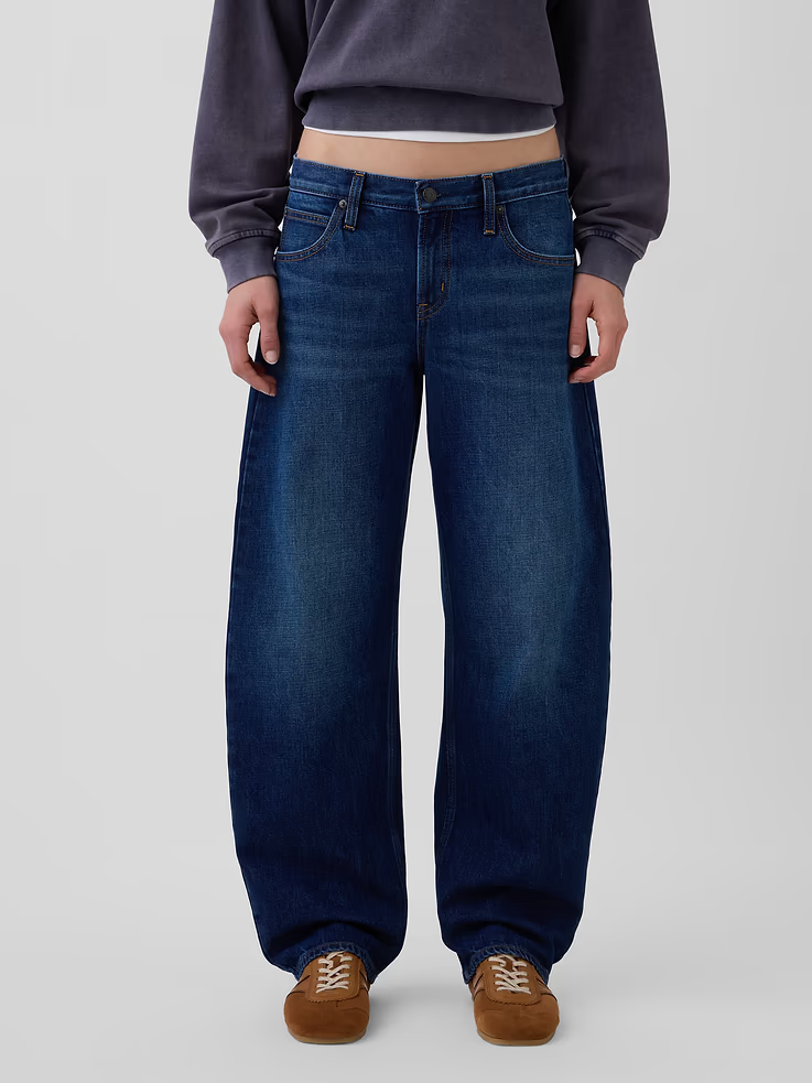 Gap, Low Rise Barrel Jeans