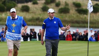 Stephen Gallacher at the 2014 Ryder Cup