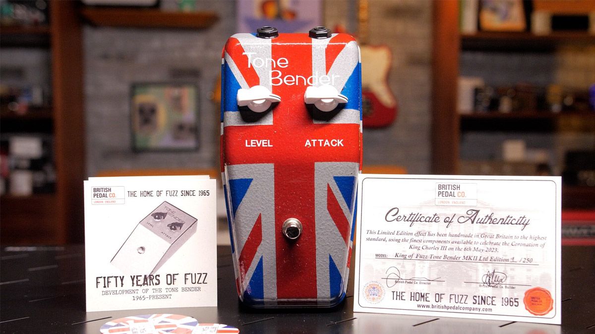 British Pedal Company King Of Fuzz Tone Bender MKII