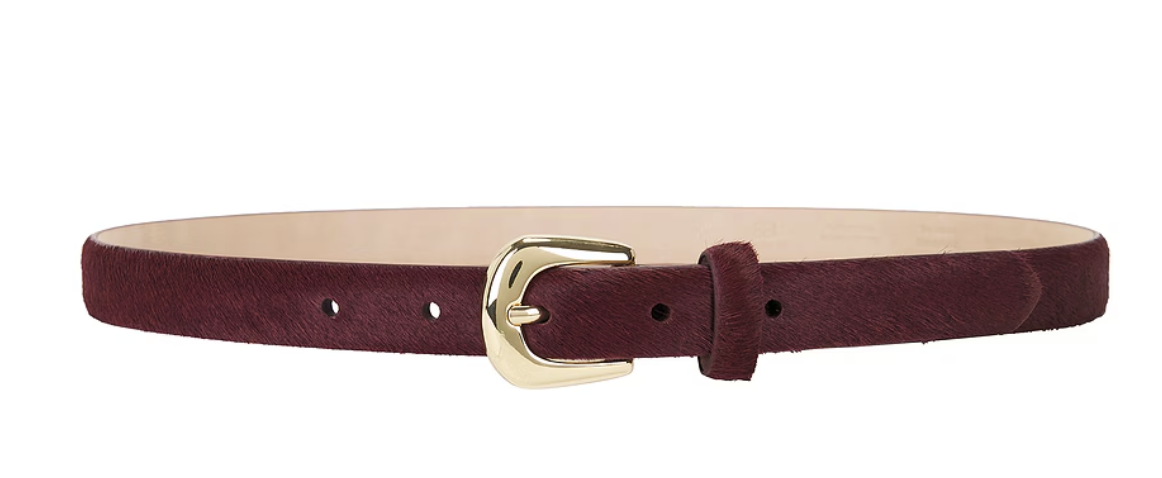 B-Low the Belt, Kennedy Mini Calf Hair Belt